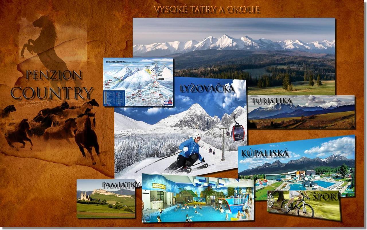 Penzion Country Stará Lesná Εξωτερικό φωτογραφία